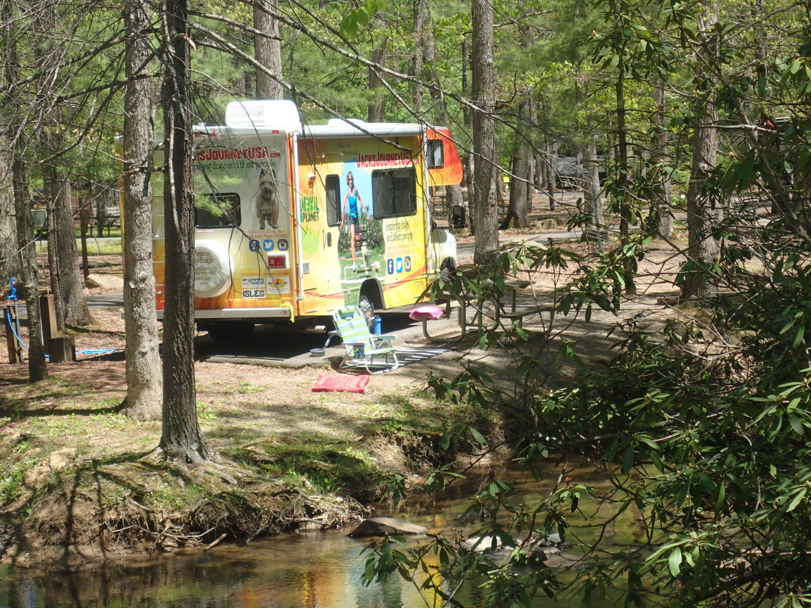 Hungry Mother State Park Campground Map